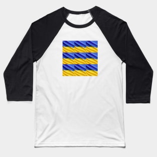 Ukraine Flag Baseball T-Shirt